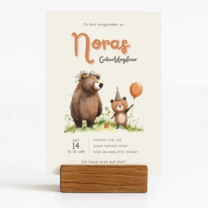 kleiner & großer bär