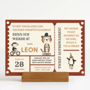 zirkus ticket